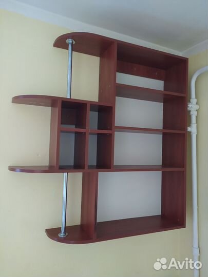 Компьютерный стол бу с полкой