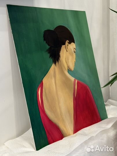 Интерьерная картина маслом на холсте