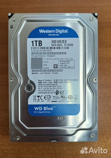 HDD WD blue 1tb