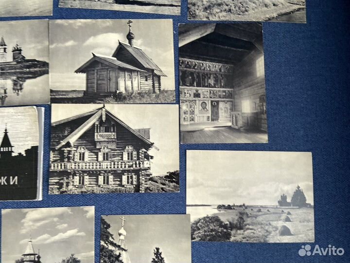 Кижи набор открыток времён СССР 1967 год