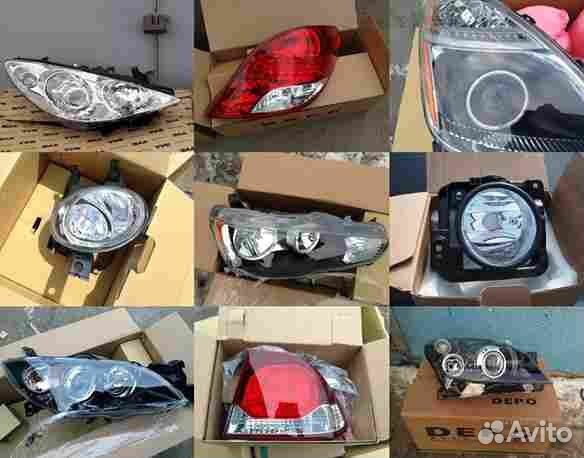 Фара противотуманная левая С лампой для toyota cam