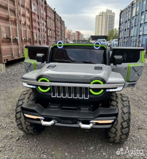 Детский полноприводной электромобиль Джип