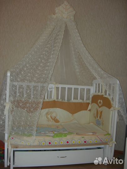 Детская кроватка Соня 5 +матрас в подарок