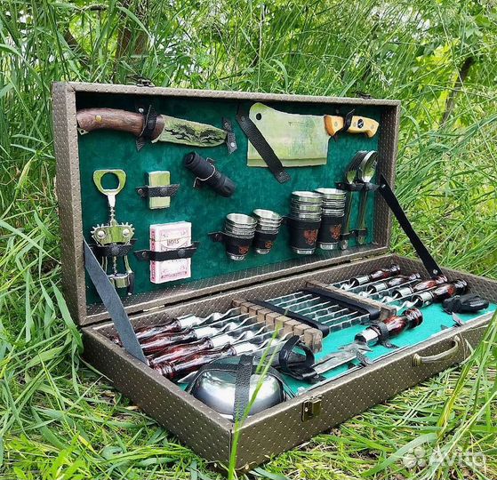 Шашлычный набор в кейсе оптом