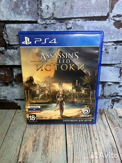 Assassins creed Истоки для ps4 на русском языке