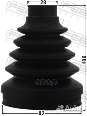 1015-CAP пыльник шруса внутренний левый к-кт C