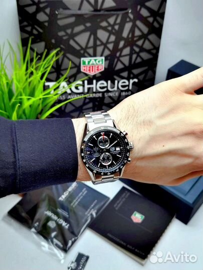 Мужские классические очень красивые часы TAG heuer