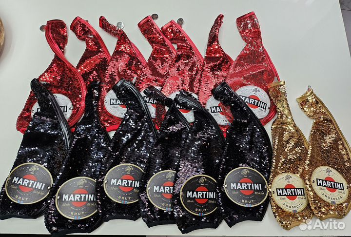 Чехол на бутылку мартини/martini 0.75л