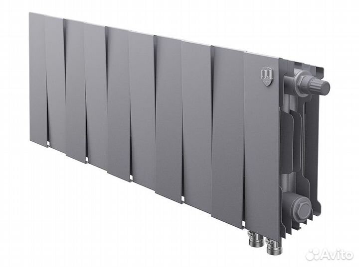 Радиатор PianoForte 200/Silver Satin 10 секц. VDR