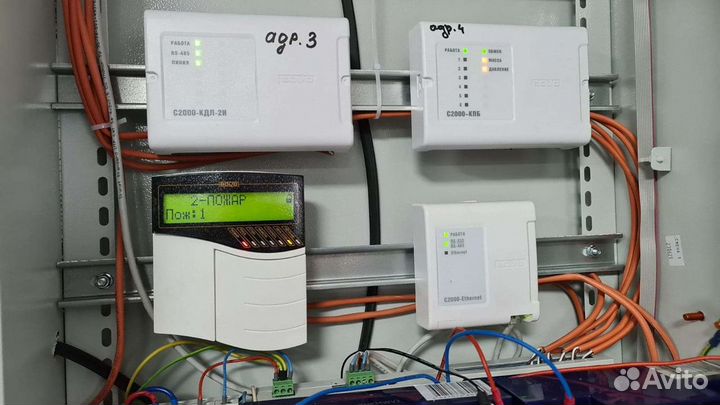 Монтаж пожарной сигнализации