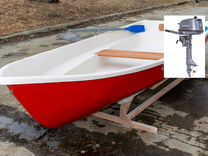 Гребная лодка с мотором Виза Нейва-4 Tarpon T 5S