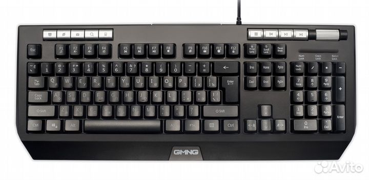 Проводная клавиатура Оклик gmng 735GK, черный