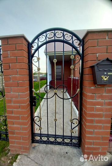 Ворота кованые