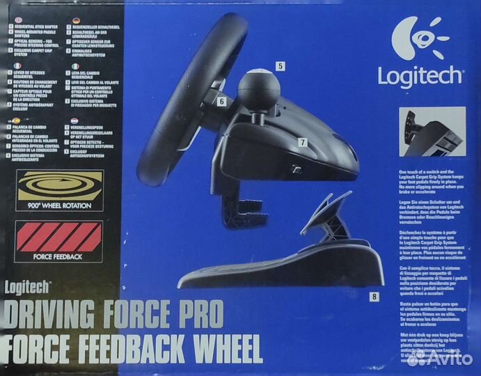 Driving force PRO force feedback wheel