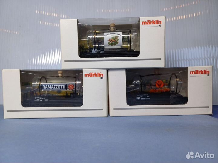 Железная дорога, вагоны 1/87 marklin