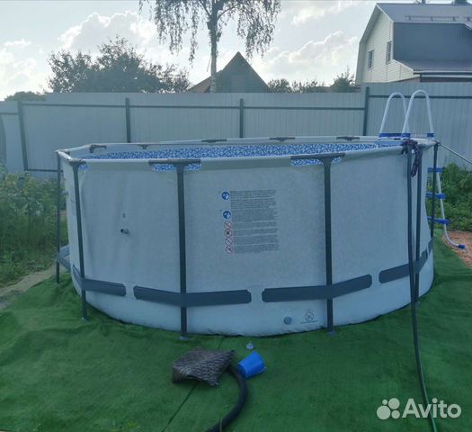 Каркасный бассейн 366 на 122