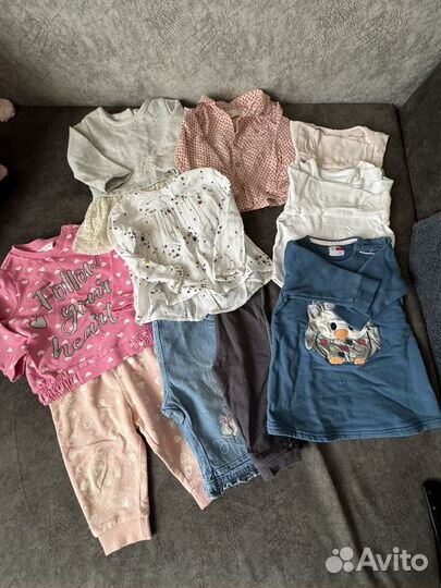 Пакет вещей на девочку 62 68 74