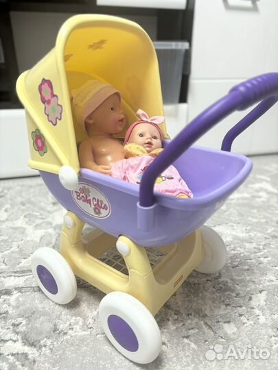 Коляска Полесье, куклы даром