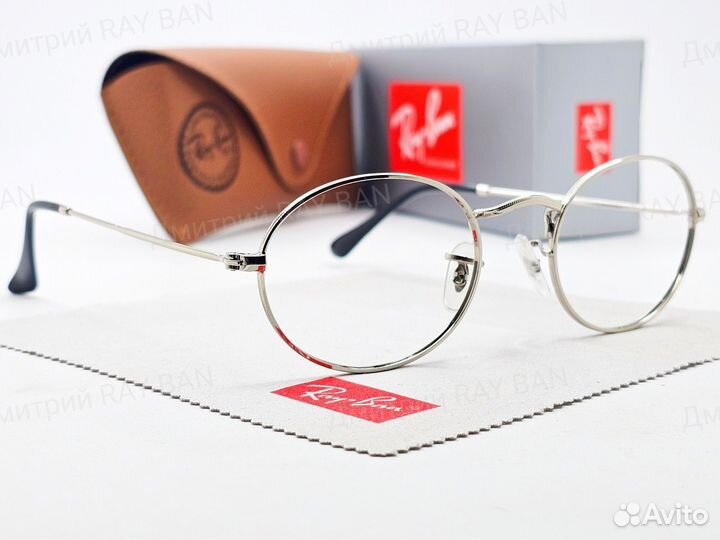 Оправа Ray Ban RX Oval Silver