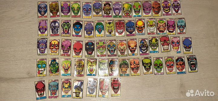 Наклейки Эскелетр