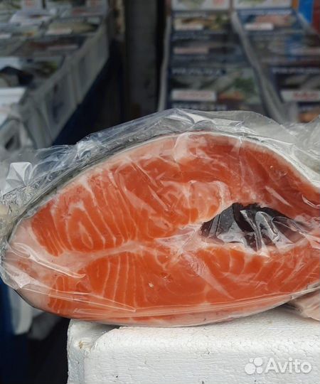 Лосось (Семга) и Форель охлажд,с\м в ассортименте