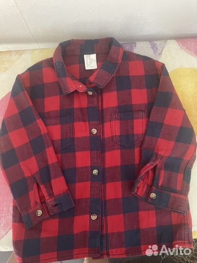 Рубашка h&m 80