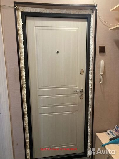 Новая входная дверь с бесплатной установкой