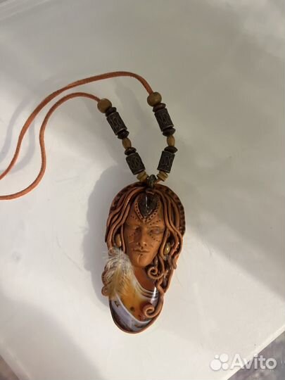 Амулет камень, глина