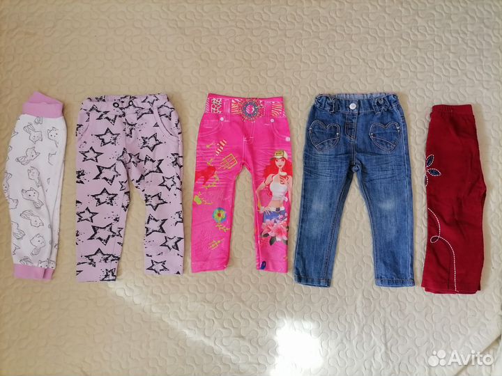 Пакет вещей на девочку 80-86