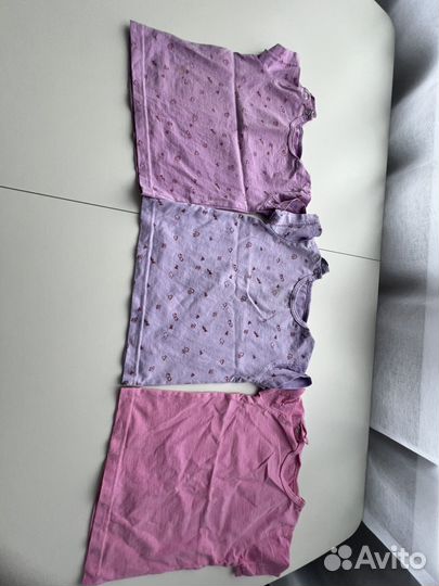 Вещи пакетом для девочки 68-80