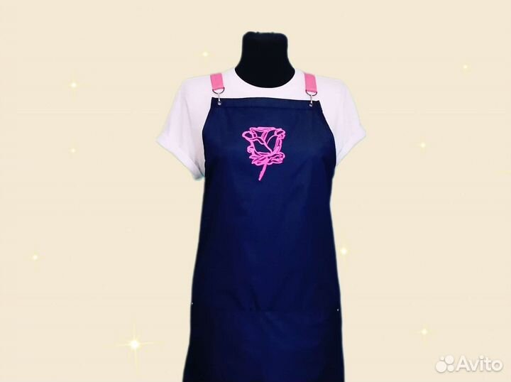 Фартук для флориста с логотипом