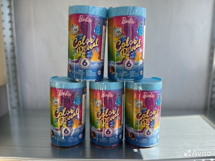 Barbie серия Color Reveal новые оригинал