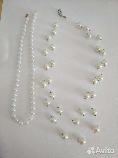 Бусы, бижутерия СССР, винтаж