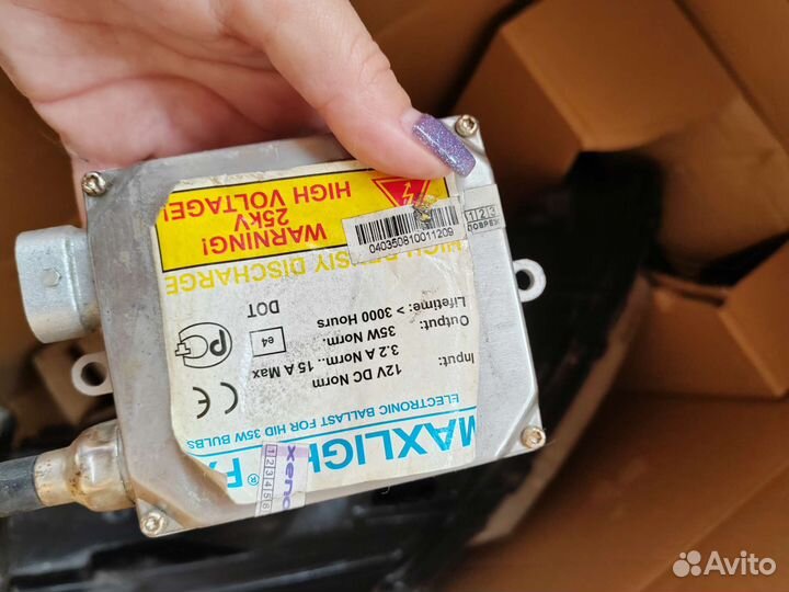 Фары ксенон kia rio