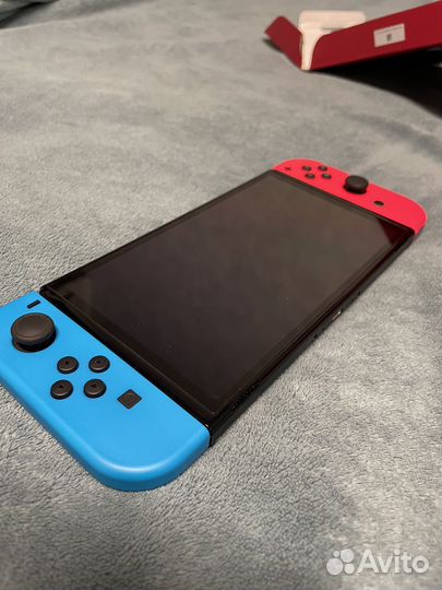 Nintendo switch oled 64+128 gb + игры