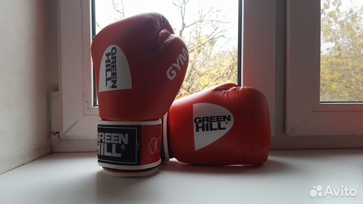 Новые Боксерские перчатки Green Hill GYM