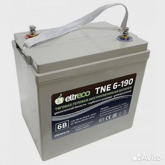 Аккумулятор Eltreco TNE 6-190
