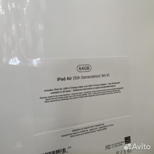 iPad Air (5-го поколения) Wi-Fi 64Gb Pink