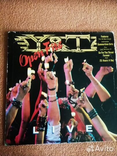 Винилловая пластинка Y & T