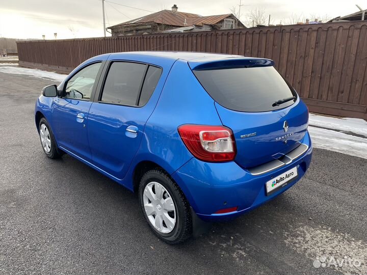 Renault Sandero 1.6 МТ, 2016, 125 000 км