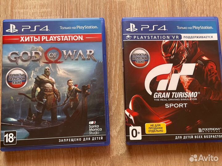 Игры для приставок ps4 god of war и gran turismo