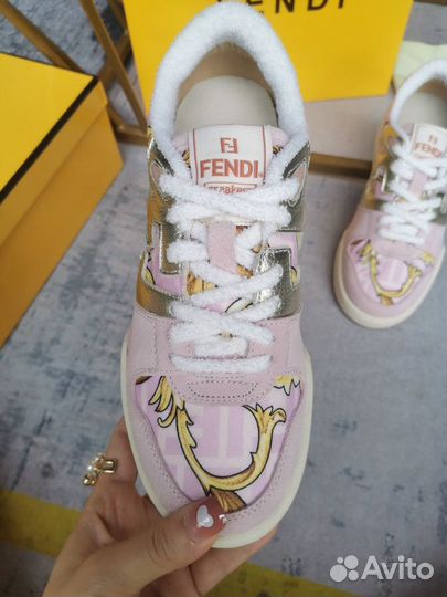 Кроссовки Fendi x Versace The Match