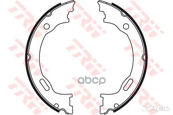 К-т бараб. тормоз. колодок GS8475 TRW