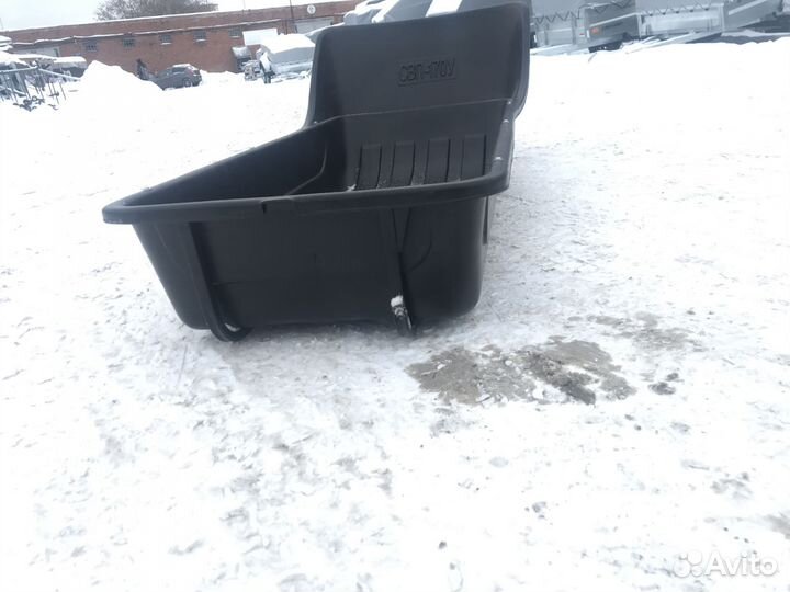 Сани волокуши для снегохода из пнд