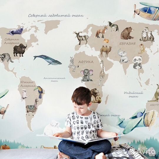 Детские фотообои 