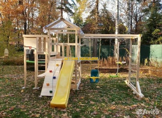 Детская площадка для веселого досуга