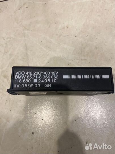 Блок управления круиз-контролем BMW E39