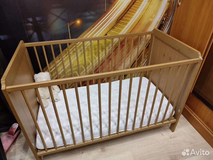 Детская кроватка IKEA икея