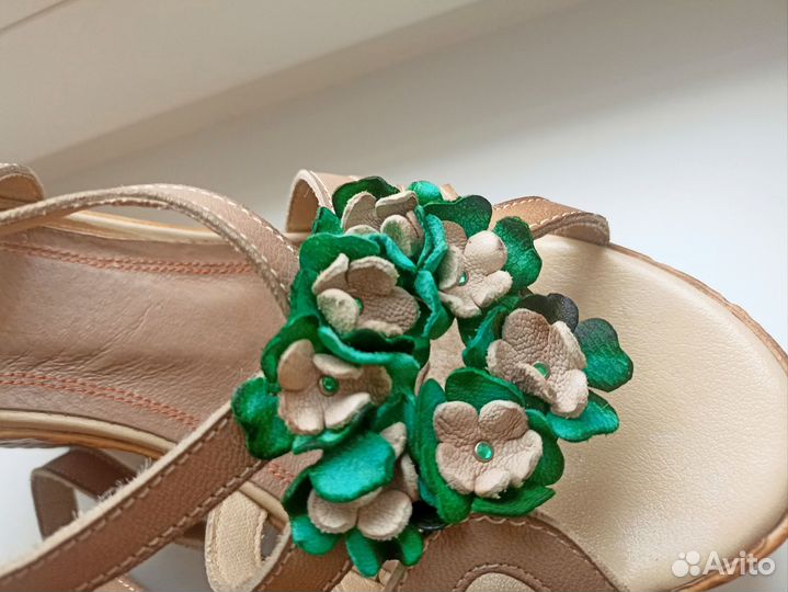 Босоножки женские 40 размер натуральная кожа