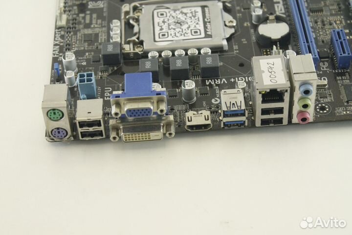 Материнская плата (1155) Asus B75M-Plus